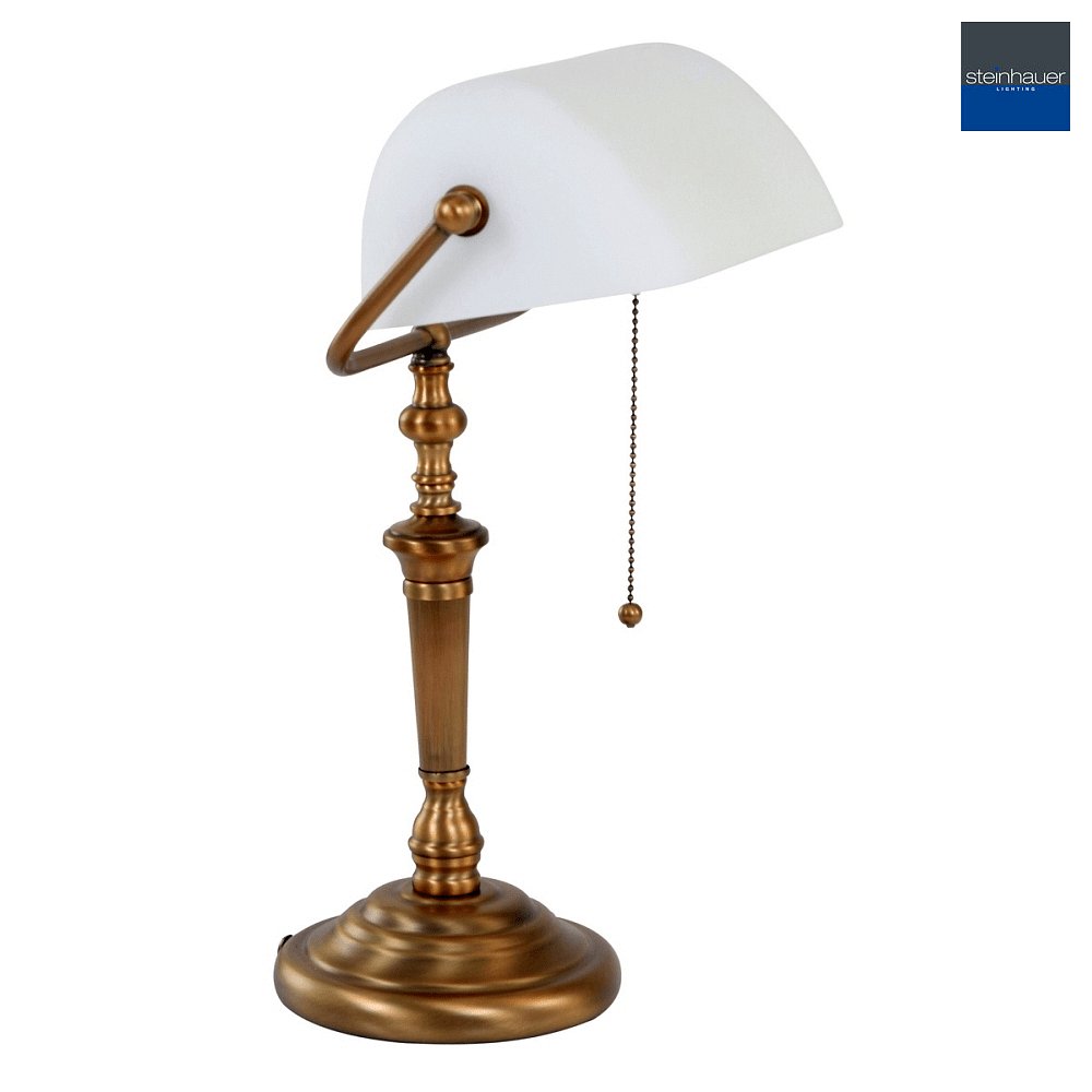 Een zin Pathologisch neutrale table lamp ANCILLA - Steinhauer 6186BR - KS Light