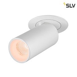 ceiling recessed luminaire NUMINOS PROJECTOR S cylindrical, white