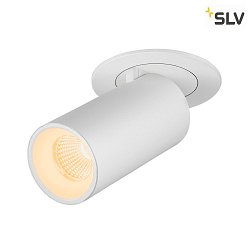 ceiling recessed luminaire NUMINOS PROJECTOR S cylindrical, white