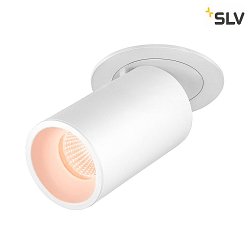 ceiling recessed luminaire NUMINOS PROJECTOR M cylindrical, white