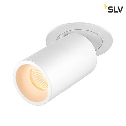 ceiling recessed luminaire NUMINOS PROJECTOR M cylindrical, white