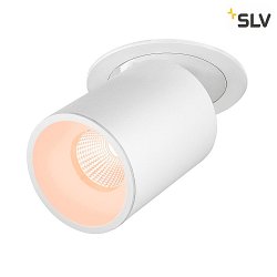 ceiling recessed luminaire NUMINOS PROJECTOR L cylindrical, white