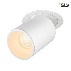 ceiling recessed luminaire NUMINOS PROJECTOR L cylindrical, white