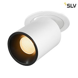 ceiling recessed luminaire NUMINOS PROJECTOR L cylindrical, black, white