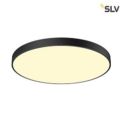 ceiling luminaire MEDO PRO 90 round, DALI controllable, CCT Switch, UGR < 19 IP50, black dimmable