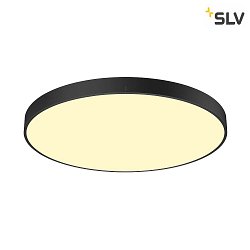 ceiling luminaire MEDO 90 round, CCT Switch IP50, black dimmable