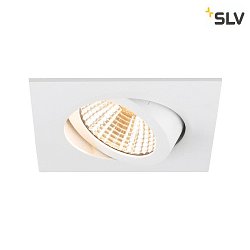 ceiling recessed luminaire NEW TRIA UNIVERSAL square IP20, white dimmable