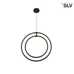 pendant luminaire ONE VERTICAL PD IP20, black dimmable