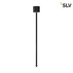 EUTRAC Pendant rod 0,6 m fixed for 3-Phase High voltage Track, black