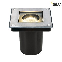 Outdoor luminaire DASAR SQUARE GU10 Recessed luminaire Stainless steel cover