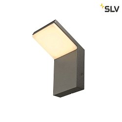 LED Outdoor luminaire ORDI Wall luminaire, anthracite, 120, SMD LED, 3000K, IP44, excl. Sensor