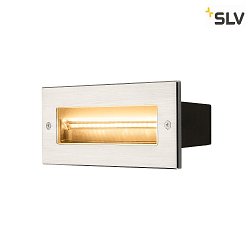 BRICK, Outdoor Wall recessed luminaire, LED, 3000K, stainless steel, 230V, IP67, 10W, 850lm