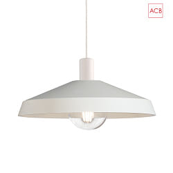 Luminaire  suspension EVELYN 3906/45 E27 IP20, blanche