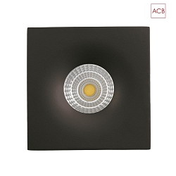 Luminaire de plafond DORO 3789/10 GU10 IP20, noir  gradable