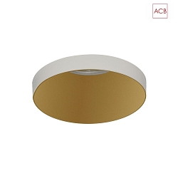 Luminaire de plafond EINAR 3558/8 GU10 IP20, or, opale, blanche gradable