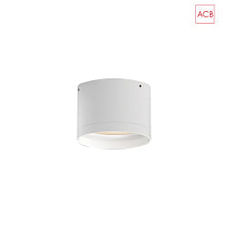 Luminaire de plafond TECH 3987/10 avec diffuseur IP44, blanche