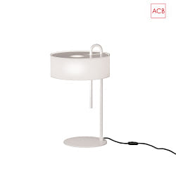 Lampe de table CLIP 8178 avec interrupteur E27 IP20, blanche