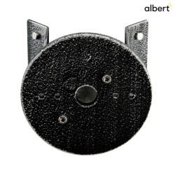 Support d'angle TYPE NO 1005 rond anthracite mat