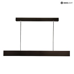 Luminaire  suspension APOLLON IP20, noir mat gradable