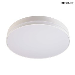 Luminaire mural dextrieur SUBRA DALI IP54 laiteux, blanche gradable