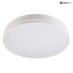 Luminaire mural dextrieur SUBRA DALI IP54 laiteux, blanche gradable