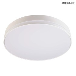 Luminaire mural dextrieur SUBRA TRIAC IP54 laiteux, blanche gradable