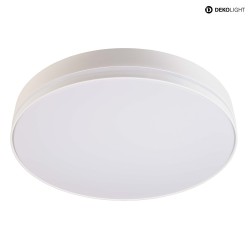 Luminaire mural dextrieur SUBRA TRIAC IP54 laiteux, blanche gradable