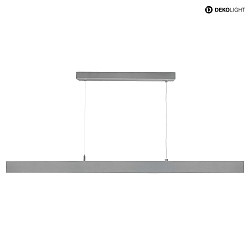 Luminaire  suspension D PROFESSION UP & DOWN IP20, noir, argent gradable