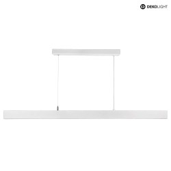 Pendant luminaire D PROFESSION DOWN, power supply unit Dali, 200-240V AC/50-60Hz, 28W, white