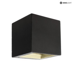 Wall luminaire MINI CUBE, 220-240V AC/50-60Hz, 4W, black