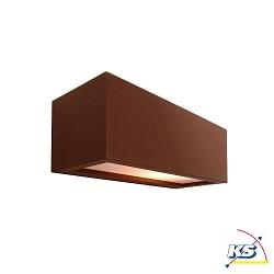 Luminaire mural dextrieur RILONGO E27 IP54, marron, blanche