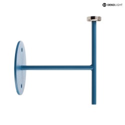 Wall holder for magnetic luminaire MIRAM, B/H: 8,5cm/9,6cm, blue