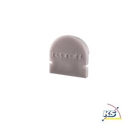 Endcaps R-AU-01-10, 16 mm, 2 items, grey
