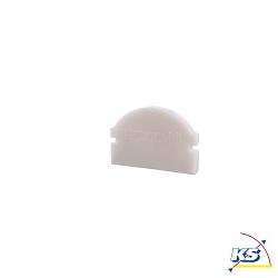 Endcaps L-AU-01-10, 16 mm, 2 items, white