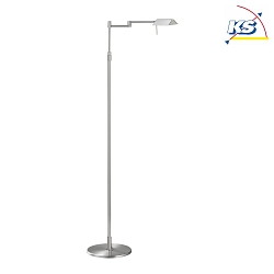 Lampadaire 922 dimmable, rglable IP20 nickel mat gradable