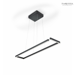 pendant luminaire MARISA-100 up / down, tunable white, controllable with gestures IP20, black