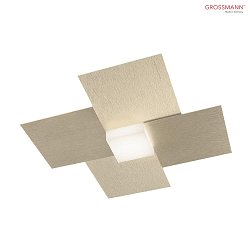 LED Wall / Ceiling luminaire CREO 275 dim to warm, alu champagner anodised