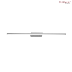 LED Wall luminaire FORTE 936 dimmable, alu brushed