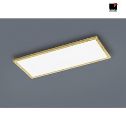 Luminaire de plafond RACK IP20, satin, feuille d'or gradable