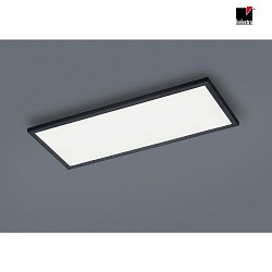 Luminaire de plafond RACK IP20, satin, noir mat gradable