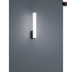 LED Wall luminaire LOOM 30 LED Mirror lamp IP44 black matt