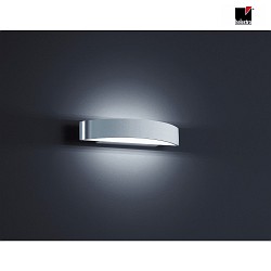 LED Wall luminaire YONA LED, 27,5cm, IP20, aluminum polished-white matt