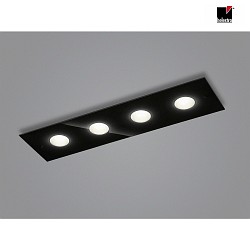 ceiling luminaire NOMI LED IP20, black dimmable