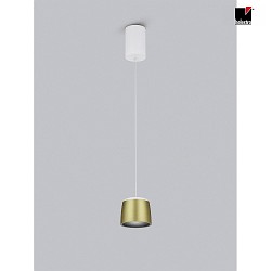 Luminaire  suspension OVE IP20, or, blanche gradable
