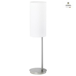 Lampe de table TOLEDO E27 IP20, blanche