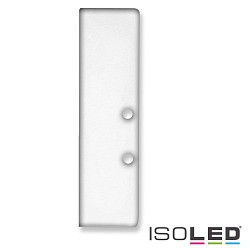 Accessory for profile HIDE BOTTOM - aluminium endcap EC94, incl. screws, white RAL 9003