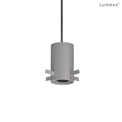 Luminaire  suspension A1 T115 E14, gris