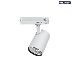 3-phase spot ANGOLO L adjustable, switchable, focusable IP20, white 