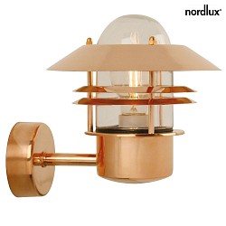 Nordlux Outdoor luminaire BLOKHUS Wall luminaire, E27, IP54, copper
