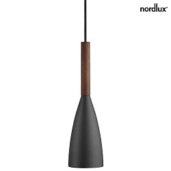 Nordlux Pendant luminaire PURE, E27, IP20, black